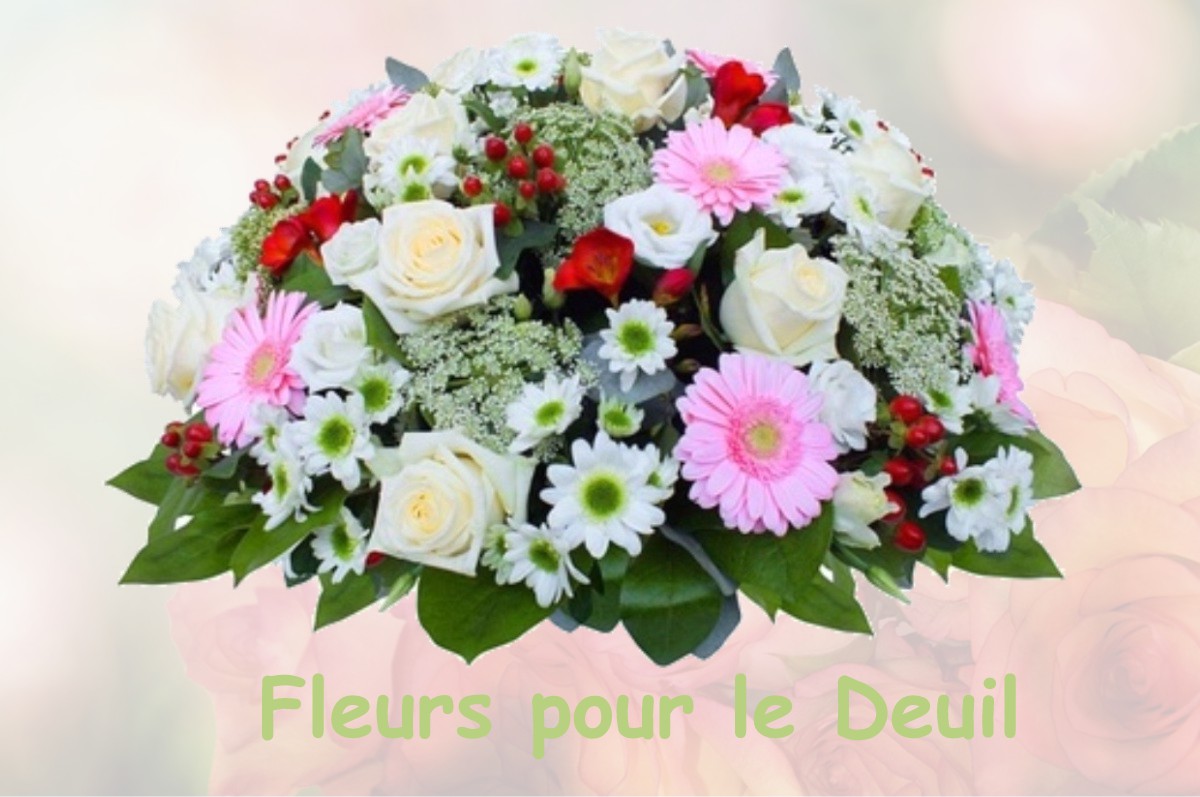 fleurs deuil VILLARDS-D-HERIA