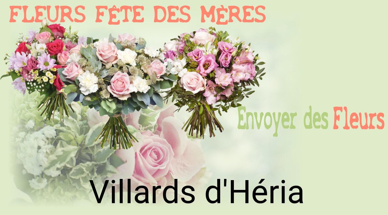 Bouquet de Fête des Mères livré à Villards-d'Héria